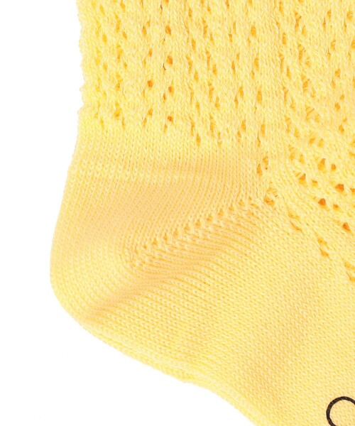 CONLEAD（コンリード）の「CONLEAD:レース ロング ソックス（ソックス/靴下・レディース・イエロー/ホワイト/レッド/ブラック・ONE SIZE）」の7枚目の写真
