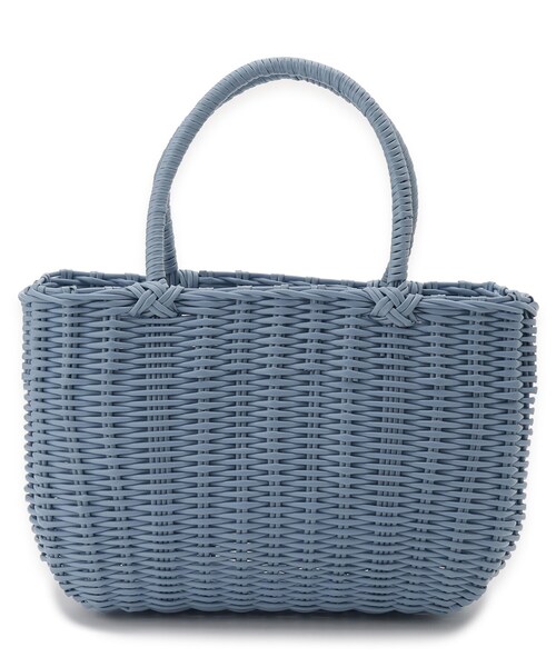 one'sterrace（ワンズテラス）の「DA PEカゴバッグ（トートバッグ・レディース・ブルー系その他7/ベージュ系8/ベージュ系その他7・99）」の3枚目の写真