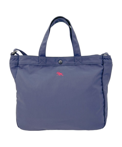 POLOCHAMPS(ポロチャンプス)の「POLOCHAMPS/ポロチャンプス A4サイズ対応 2WAYトートバッグ/ユニセックス/デイリーユース(トートバッグ・メンズ・ネイビー/ベージュ/ブラック・FREE)」の3枚目の写真