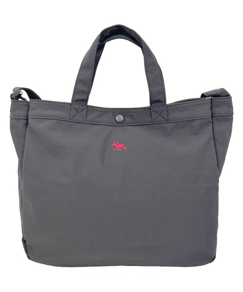 POLOCHAMPS(ポロチャンプス)の「POLOCHAMPS/ポロチャンプス A4サイズ対応 2WAYトートバッグ/ユニセックス/デイリーユース(トートバッグ・メンズ・ネイビー/ベージュ/ブラック・FREE)」の1枚目の写真