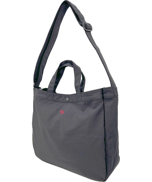POLOCHAMPS(ポロチャンプス)の「POLOCHAMPS/ポロチャンプス A4サイズ対応 2WAYトートバッグ/ユニセックス/デイリーユース(トートバッグ・メンズ・ネイビー/ベージュ/ブラック・FREE)」の6枚目の写真
