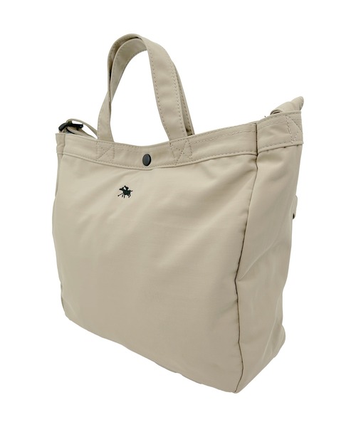 POLOCHAMPS(ポロチャンプス)の「POLOCHAMPS/ポロチャンプス A4サイズ対応 2WAYトートバッグ/ユニセックス/デイリーユース(トートバッグ・メンズ・ネイビー/ベージュ/ブラック・FREE)」の10枚目の写真