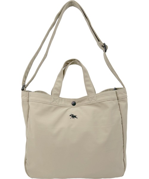 POLOCHAMPS(ポロチャンプス)の「POLOCHAMPS/ポロチャンプス A4サイズ対応 2WAYトートバッグ/ユニセックス/デイリーユース(トートバッグ・メンズ・ネイビー/ベージュ/ブラック・FREE)」の11枚目の写真