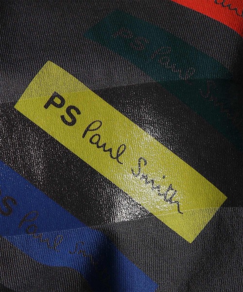 PS Paul Smith(ピーエスポールスミス)の「"PS Tab" 半袖Tシャツ / 162560 011R(Tシャツ/カットソー・メンズ・ホワイト/チャコールグレー・XX-LARGE/X-LARGE/LARGE/MEDIUM/SMALL)」の8枚目の写真