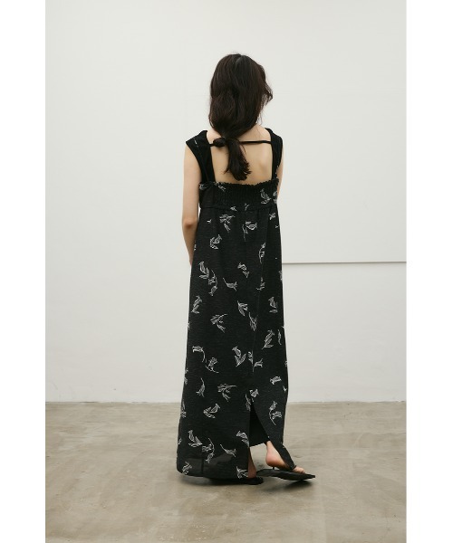 STYLEMIXER（スタイルミキサー）の「リネンミックスレイヤードキャミワンピース（ワンピース・レディース・ホワイト系その他/ミント/ブラック系その他・MEDIUM/SMALL）」の22枚目の写真