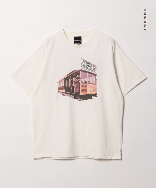 Thelonious Monk × BEAUTY&YOUTH＞Alone in SF プリント Tシャツ（T