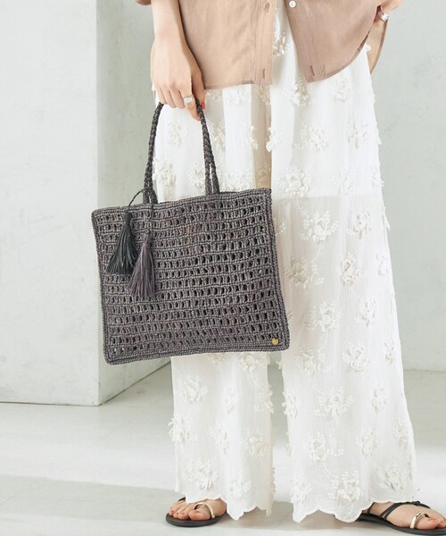 MAISON N.H PARIS:SOLENE TOTE(かごバッグ)|MAISON N.H PARIS MAISON N.H PARIS:SOLENE TOTE(かごバッグ)|MAISON N.H PARIS