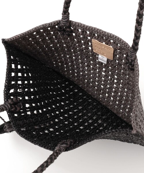 MAISON N.H PARIS(メゾンエヌアッシュパリ)の「MAISON N.H PARIS:SOLENE TOTE(かごバッグ・レディース・ブラック・ONE SIZE)」の15枚目の写真