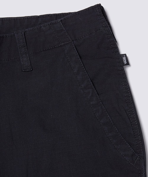 VANS（バンズ）の「FATIGUE カーゴリップストップパンツ / Fatigue Cargo Loose Tapered Ri VN000M2ABLK1（カーゴパンツ・メンズ・ブラック・34inch/32inch/30inch/28inch）」の3枚目の写真