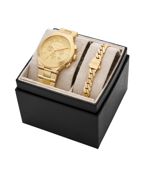 MICHAEL KORS(マイケルコース)の「マイケル・コース 腕時計 メンズ アナログ ステンレス MK9270SET(アナログ腕時計・メンズ・ゴールド・FREE)」の6枚目の写真