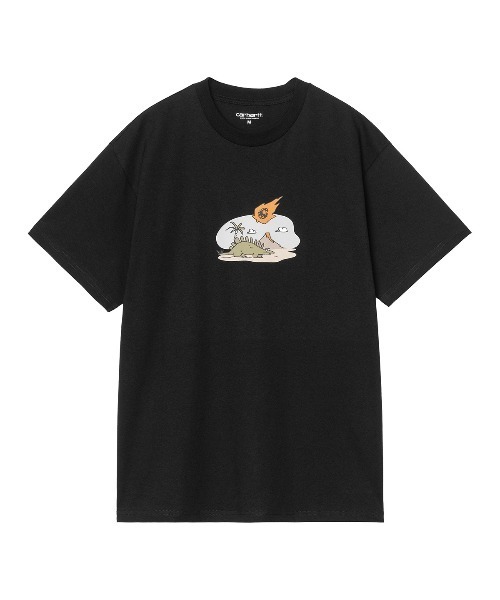 Carhartt WIP（カーハートダブリューアイピー）の「Carhartt WIP S/S IMPACT T-SHIRT（カーハートワークインプログレス S/S インパクト Tシャツ）（Tシャツ/カットソー・メンズ・ブラック/ホワイト/グリーン系・SMALL/MEDIUM/LARGE/X-LARGE）」の2枚目の写真