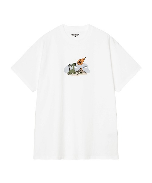 Carhartt WIP（カーハートダブリューアイピー）の「Carhartt WIP S/S IMPACT T-SHIRT（カーハートワークインプログレス S/S インパクト Tシャツ）（Tシャツ/カットソー・メンズ・ブラック/ホワイト/グリーン系・SMALL/MEDIUM/LARGE/X-LARGE）」の4枚目の写真