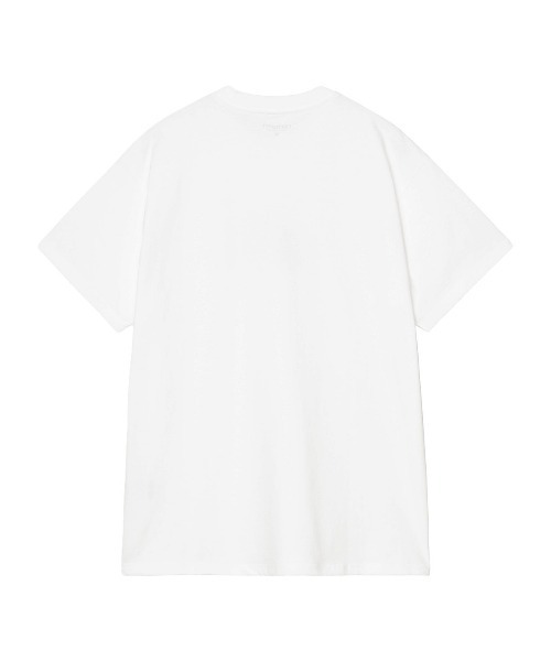 Carhartt WIP（カーハートダブリューアイピー）の「Carhartt WIP S/S IMPACT T-SHIRT（カーハートワークインプログレス S/S インパクト Tシャツ）（Tシャツ/カットソー・メンズ・ブラック/ホワイト/グリーン系・SMALL/MEDIUM/LARGE/X-LARGE）」の5枚目の写真