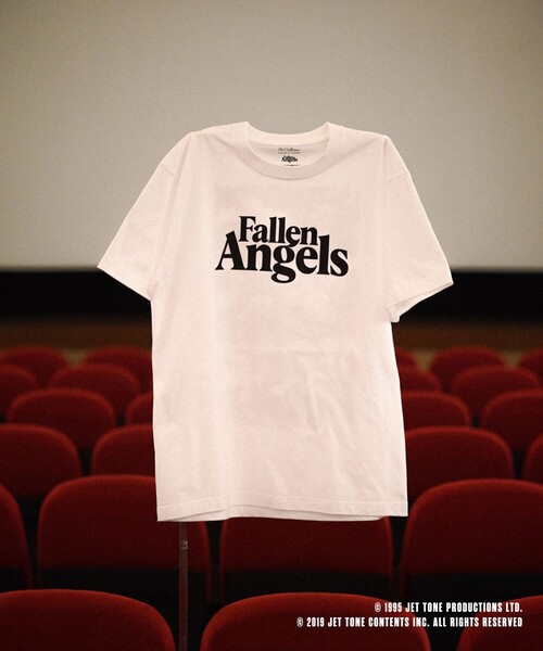 ADAM ET ROPE'(アダムエロペ)の「【天使の涙 × 10Culture for ADAM ET ROPE'】Fallen Angels TEE(Tシャツ/カットソー・メンズ・グレー系その他/ブラック系その他2/ホワイト/ライトグレー/ブラック/スミクロ/グレー/チャコールグレー/ブラック系その他3/ブラック系その他・M/L/XL)」の6枚目の写真