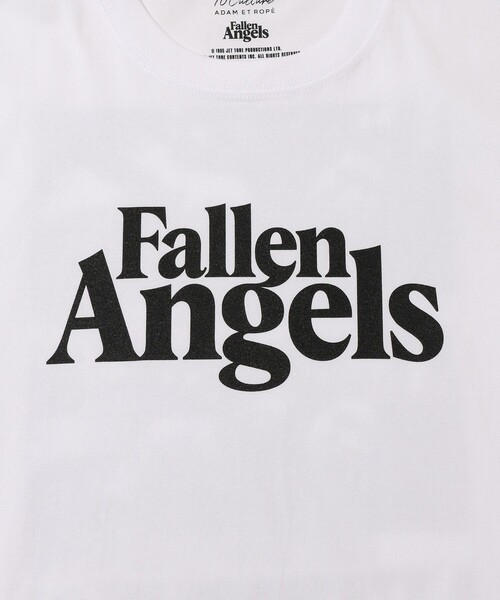 ADAM ET ROPE'(アダムエロペ)の「【天使の涙 × 10Culture for ADAM ET ROPE'】Fallen Angels TEE(Tシャツ/カットソー・メンズ・グレー系その他/ブラック系その他2/ホワイト/ライトグレー/ブラック/スミクロ/グレー/チャコールグレー/ブラック系その他3/ブラック系その他・M/L/XL)」の20枚目の写真