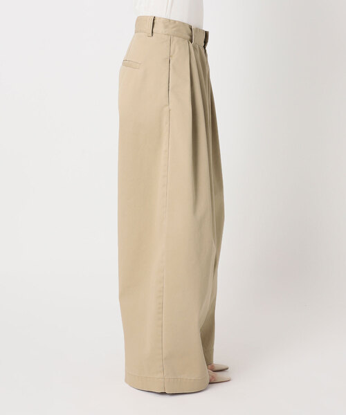 plage（プラージュ）の「《追加》R’IAM Super wide CHINO パンツ 4（チノパンツ・レディース・ベージュ・32/34/36/38）」の17枚目の写真