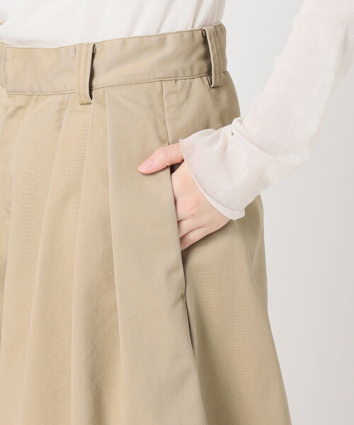 plage（プラージュ）の「《追加》R’IAM Super wide CHINO パンツ 4（チノパンツ・レディース・ベージュ・32/34/36/38）」の20枚目の写真