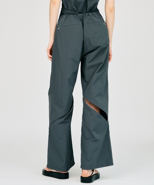 PRANK PROJECT（プランクプロジェクト）の「【2026Summer Pre-Order】ジップユーティリティパンツ / Zip Utility Pants（その他パンツ・レディース・グレー/ブラック・38/36）」の9枚目の写真