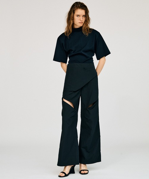 PRANK PROJECT（プランクプロジェクト）の「【2026Summer Pre-Order】ジップユーティリティパンツ / Zip Utility Pants（その他パンツ・レディース・グレー/ブラック・38/36）」の5枚目の写真