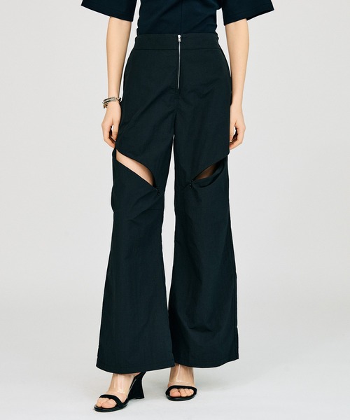 PRANK PROJECT（プランクプロジェクト）の「【2026Summer Pre-Order】ジップユーティリティパンツ / Zip Utility Pants（その他パンツ・レディース・グレー/ブラック・38/36）」の6枚目の写真