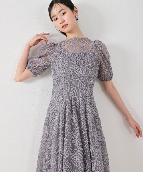 Kana(カナ)の「バルーンシルエットワンピースドレス パーティー ドレス 結婚式 お呼ばれ オケージョンドレス(ドレス・レディース・イエロー/グレー/ブラック・S/M)」の17枚目の写真