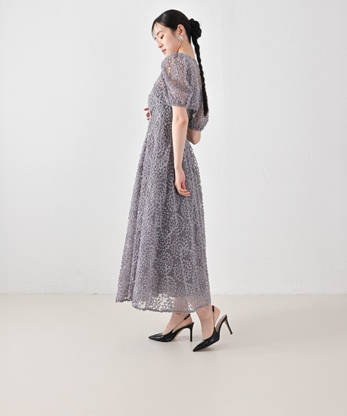 Kana(カナ)の「バルーンシルエットワンピースドレス パーティー ドレス 結婚式 お呼ばれ オケージョンドレス(ドレス・レディース・イエロー/グレー/ブラック・S/M)」の15枚目の写真