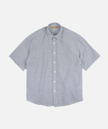 OG STRIPE SEERSUCKER HALF SHIRT _ BLUE