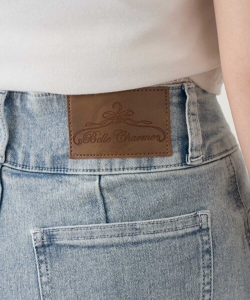 Belle Charme(ベルシャルム)の「【Belle Charme】Cut Out Belt Flere Denim(その他パンツ・レディース・サックスブルー/グレー・LARGE/MEDIUM/SMALL)」の15枚目の写真