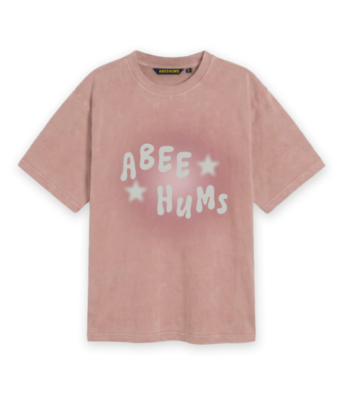 ABEEHUMS（アビハムズ）の「ピグメントダイングパンク半袖Tシャツ ABH365-110 ダスティピンク（Tシャツ/カットソー・レディース・ピンクベージュ・SMALL/MEDIUM）」の2枚目の写真