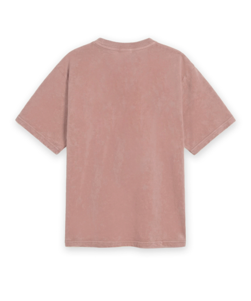 ABEEHUMS（アビハムズ）の「ピグメントダイングパンク半袖Tシャツ ABH365-110 ダスティピンク（Tシャツ/カットソー・レディース・ピンクベージュ・SMALL/MEDIUM）」の3枚目の写真