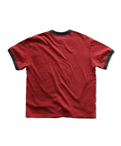 MAINBOOTH（メインブース）の「[KISS] USAロゴTシャツ（レッド）（Tシャツ/カットソー・レディース・その他・1/2/3）」の2枚目の写真