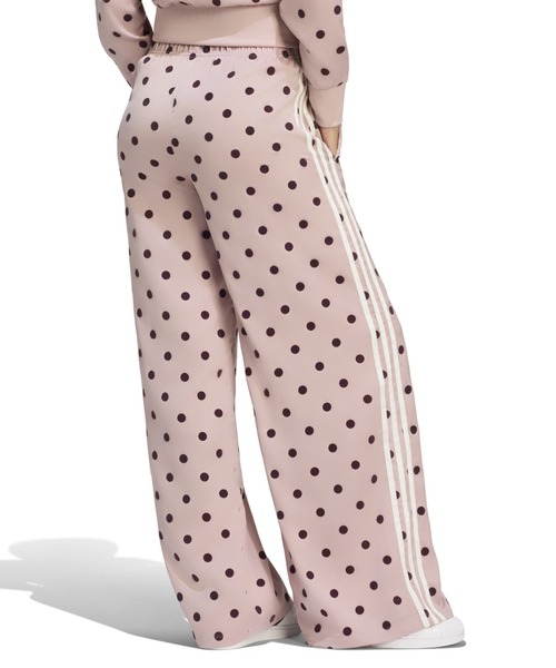 adidas(アディダス)の「adidas SATIN POLKA DOTS WIDE LEG PANT / アディダス サテン 水玉 ワイド レッグ パンツ(その他パンツ・レディース・ライラック・L/M/S/XL)」の8枚目の写真