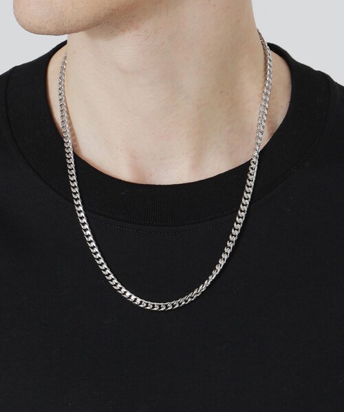 LOVELESS(ラブレス)の「【UNISEX】フラットリンクチェーンネックレス(ネックレス・メンズ・シルバー系その他・FREE)」の8枚目の写真