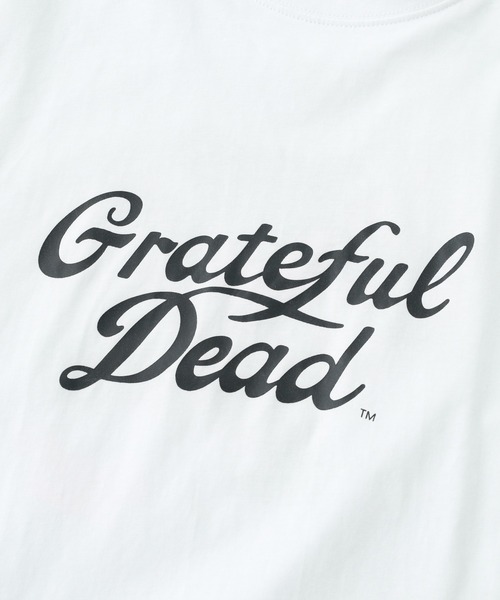 Grateful Dead(グレイトフルデッド)の「GRATEFULDEAD グレイトフルデッド 接触冷感 プリント T 半袖(Tシャツ/カットソー・メンズ・オフホワイト/ダークグリーン/チャコールグレー/ブラック/ブラック系1/チャコール/オリーブ/ホワイト系1・L/M/XL)」の13枚目の写真
