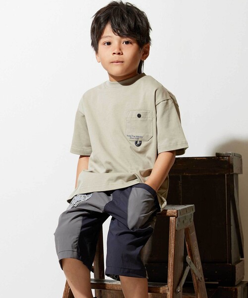WASK(ワスク)の「5.5分丈クライマーパンツ(110~160cm)(その他パンツ・キッズ・ブルー系その他2/グレー系その他・140cm/160cm/150cm)」の4枚目の写真