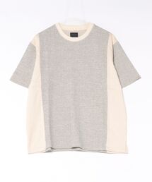 /MMMM/イレギュラーテレコ サイドパネルドTEE