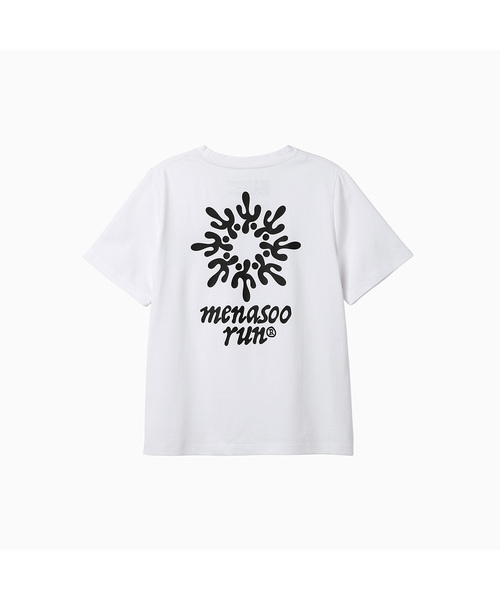 MENASOO(ミナス)の「Run Symbol Sorona T Shirt (Basic Fit)_White(Tシャツ/カットソー・レディース・ホワイト・1/2/3)」の1枚目の写真