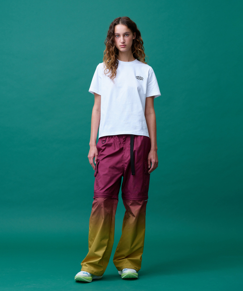 MENASOO(ミナス)の「Run Symbol Sorona T Shirt (Basic Fit)_White(Tシャツ/カットソー・レディース・ホワイト・1/2/3)」の2枚目の写真