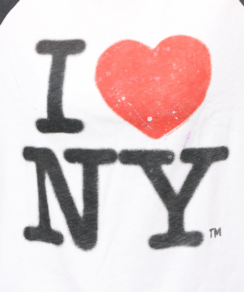 JUNK FOOD(ジャンクフード)の「I Heart NY ラグラン(Tシャツ/カットソー・レディース・ホワイト・SMALL)」の8枚目の写真