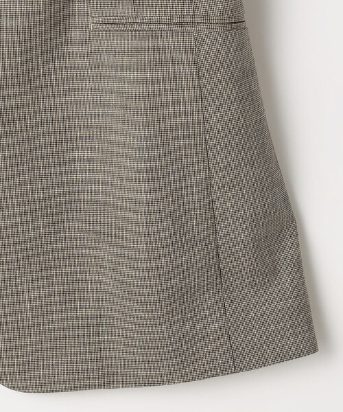 COMME CA（コムサ）の「〔 Sサイズ 〕 ストレッチミニ千鳥 ジレ（ベスト・レディース・ブラック系その他/ベージュ系その他・5号）」の13枚目の写真