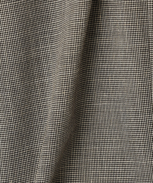 COMME CA（コムサ）の「〔 Sサイズ 〕 ストレッチミニ千鳥 ジレ（ベスト・レディース・ブラック系その他/ベージュ系その他・5号）」の5枚目の写真
