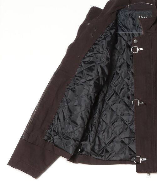 BEAMS HEART（ビームスハート）の「ファイヤーマン ジャケット（ブルゾン・メンズ・ブラック/ブラウン・SMALL/LARGE/MEDIUM）」の4枚目の写真