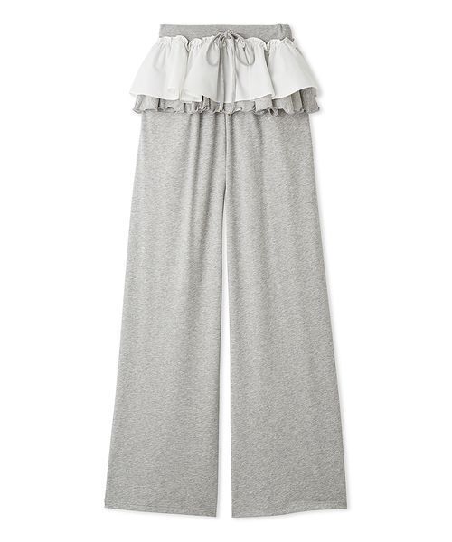 SNIDEL(スナイデル)の「【UV/セットアップ対応】ペプラムスウェットパンツ(その他パンツ・レディース・イエロー/グレー/ブラウン・0/1)」の22枚目の写真