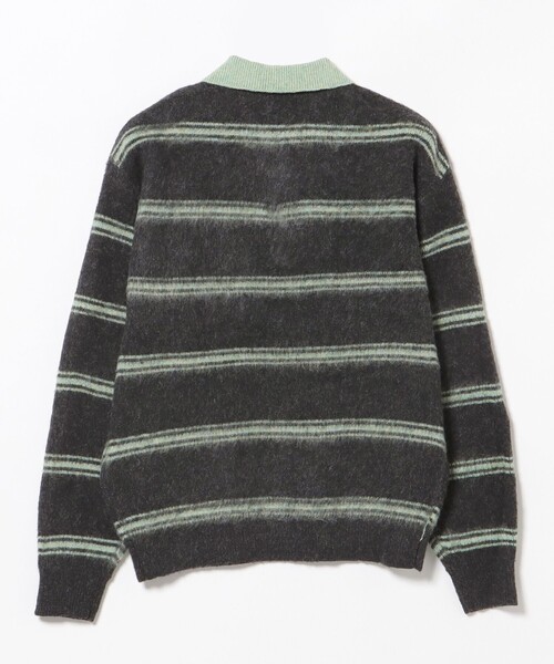 BEAMS HEART(ビームスハート)の「シャギー ニット ポロ(ニット/セーター・メンズ・ブラウン/チャコールグレー・SMALL/MEDIUM/LARGE)」の15枚目の写真