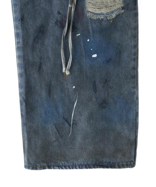 GARDEN TOKYO(ガーデントウキョウ)の「MAVYTH/メヴィス/PAINTED DEBIN CARGO PANTS(その他パンツ・メンズ・その他4・XL/M/L)」の11枚目の写真