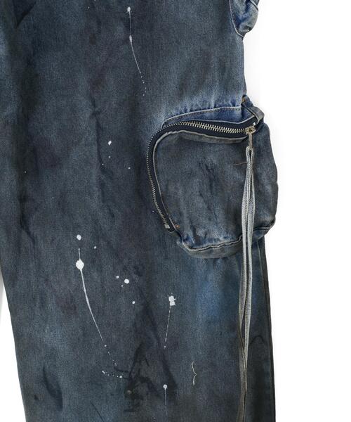 GARDEN TOKYO(ガーデントウキョウ)の「MAVYTH/メヴィス/PAINTED DEBIN CARGO PANTS(その他パンツ・メンズ・その他4・XL/M/L)」の14枚目の写真