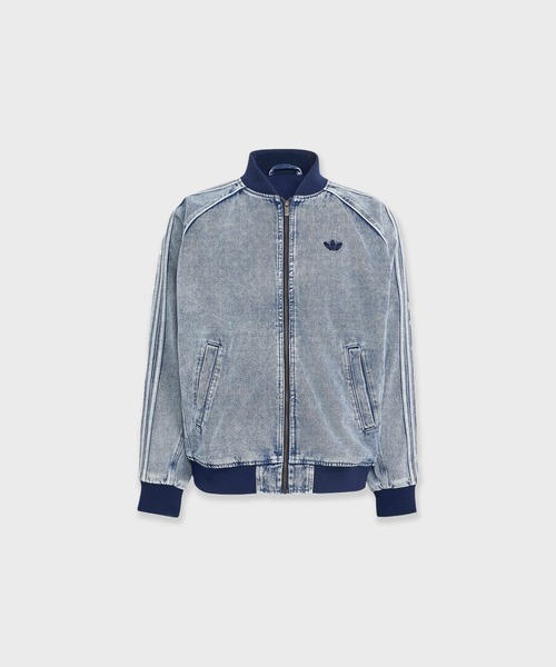 adidas(アディダス)の「adidas/ SST TRACK TOP / CT930,KQ6332(デニムジャケット・メンズ・ブルー・S/M/L)」の1枚目の写真