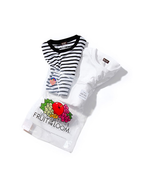 MR.OLIVE(ミスターオリーブ)の「FRUIT OF THE LOOM ×MR.OLIVE COLLABO / 2 PACK CREW NECK POCKET T-SHIRT(Tシャツ/カットソー・メンズ・その他2/その他1・X-LARGE/MEDIUM/LARGE)」の2枚目の写真