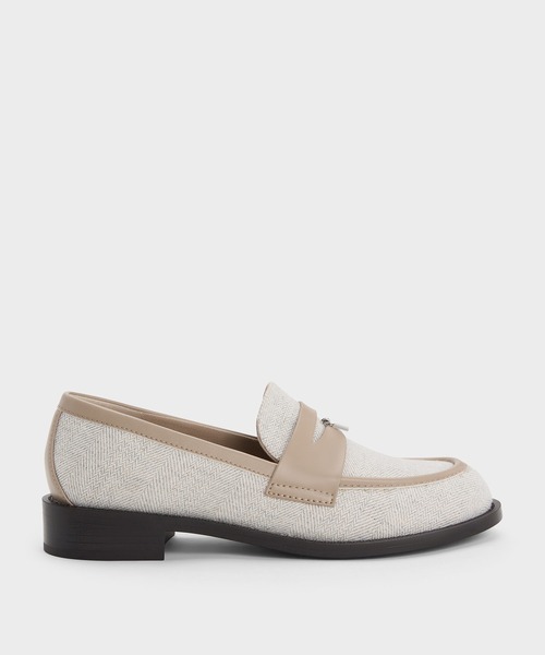 CHARLES & KEITH（チャールズ & キース）の「Griselda グリゼルダ ローファー（ローファー・レディース・ライトアッシュグレー/ブラウン系その他7/ブラック・24.5cm/23.5cm/23cm/22.5cm/25.5cm/25cm）」の3枚目の写真