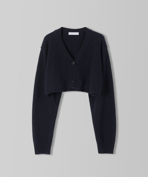 108POUND(108パウンド)の「Josh Crop Cardigan_Dark navy(カーディガン/ボレロ・レディース・その他・FREE)」の1枚目の写真